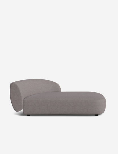 Claret Modular Right Chaise
