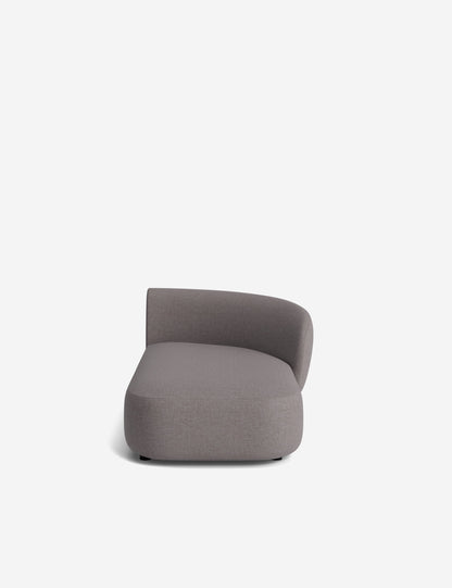 Claret Modular Right Chaise