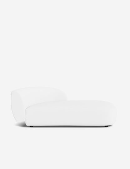 Claret Modular Right Chaise