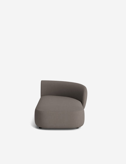 Claret Modular Right Chaise