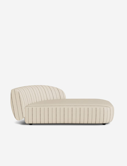 Claret Modular Right Chaise