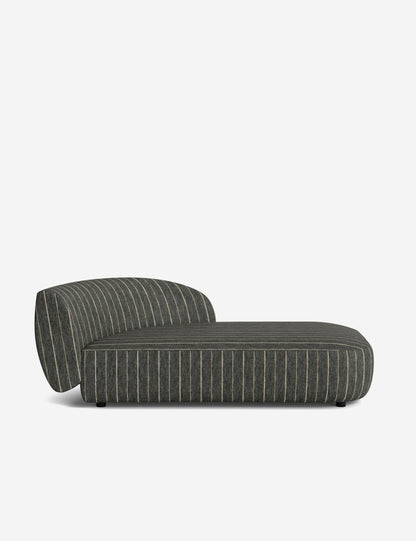 Claret Modular Right Chaise