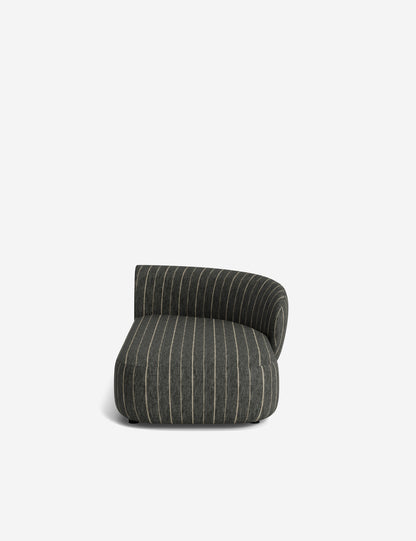 Claret Modular Right Chaise