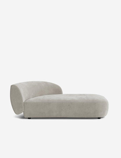 Claret Modular Right Chaise