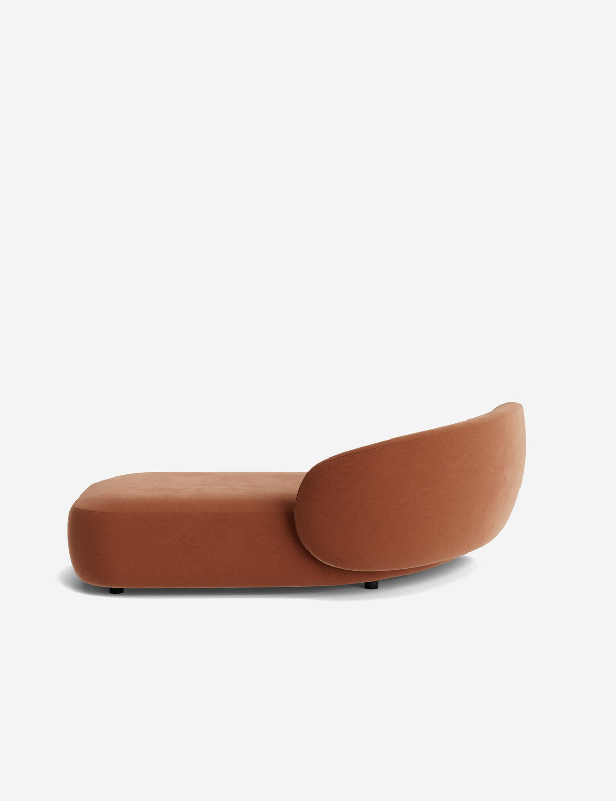Claret Modular Right Chaise