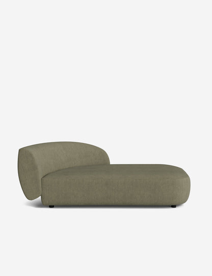 Claret Modular Right Chaise
