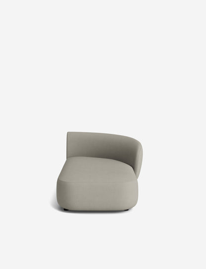 Claret Modular Right Chaise