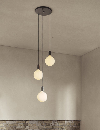Triple Pendant Light with Sphere IV by Tala