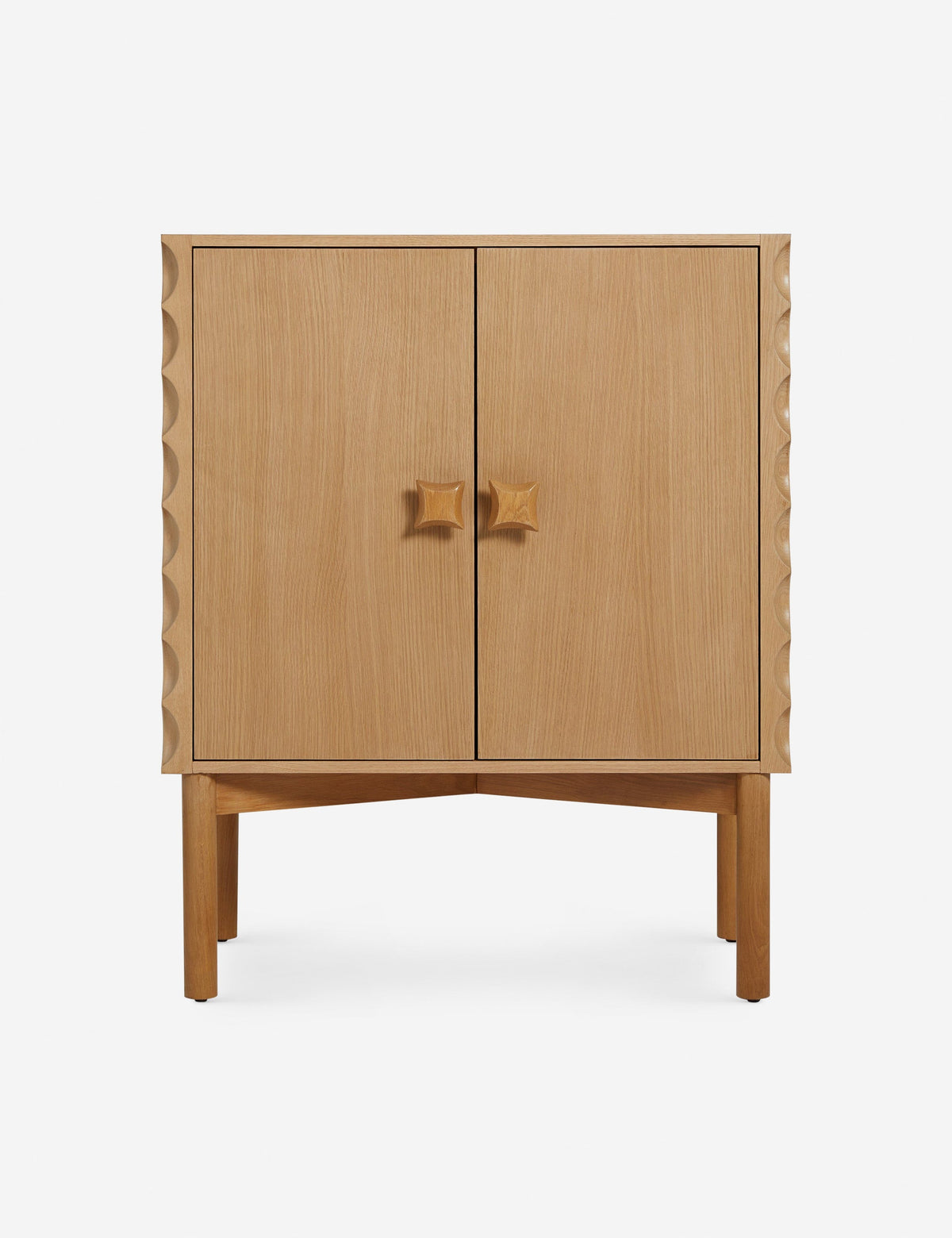 Open Box: Cami Bar Cabinet, Natural by Eny Lee Parker