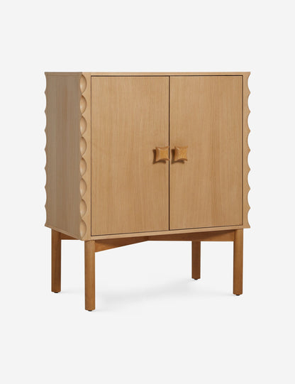 Open Box: Cami Bar Cabinet, Natural by Eny Lee Parker