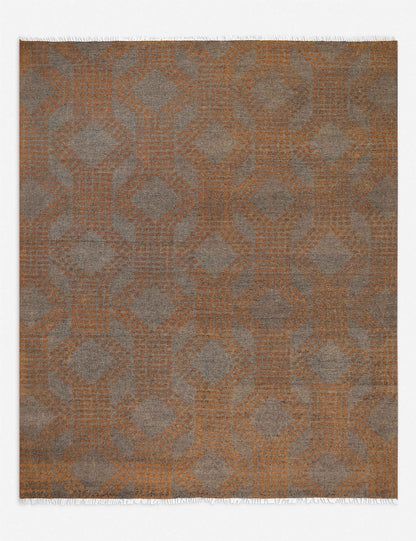 Capri Hand-Knotted Wool Rug by Button Atelier x Co.House Designs