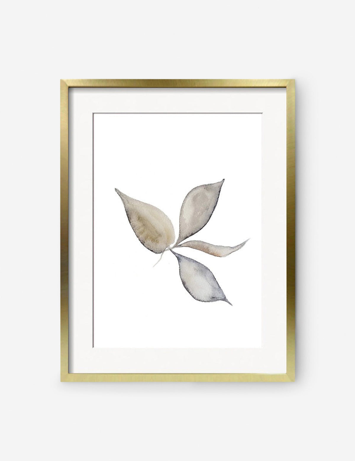 Faded Leaves Print by Céline Nordenhed