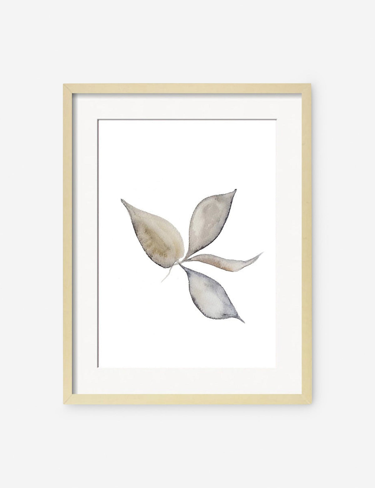 Faded Leaves Print by Céline Nordenhed