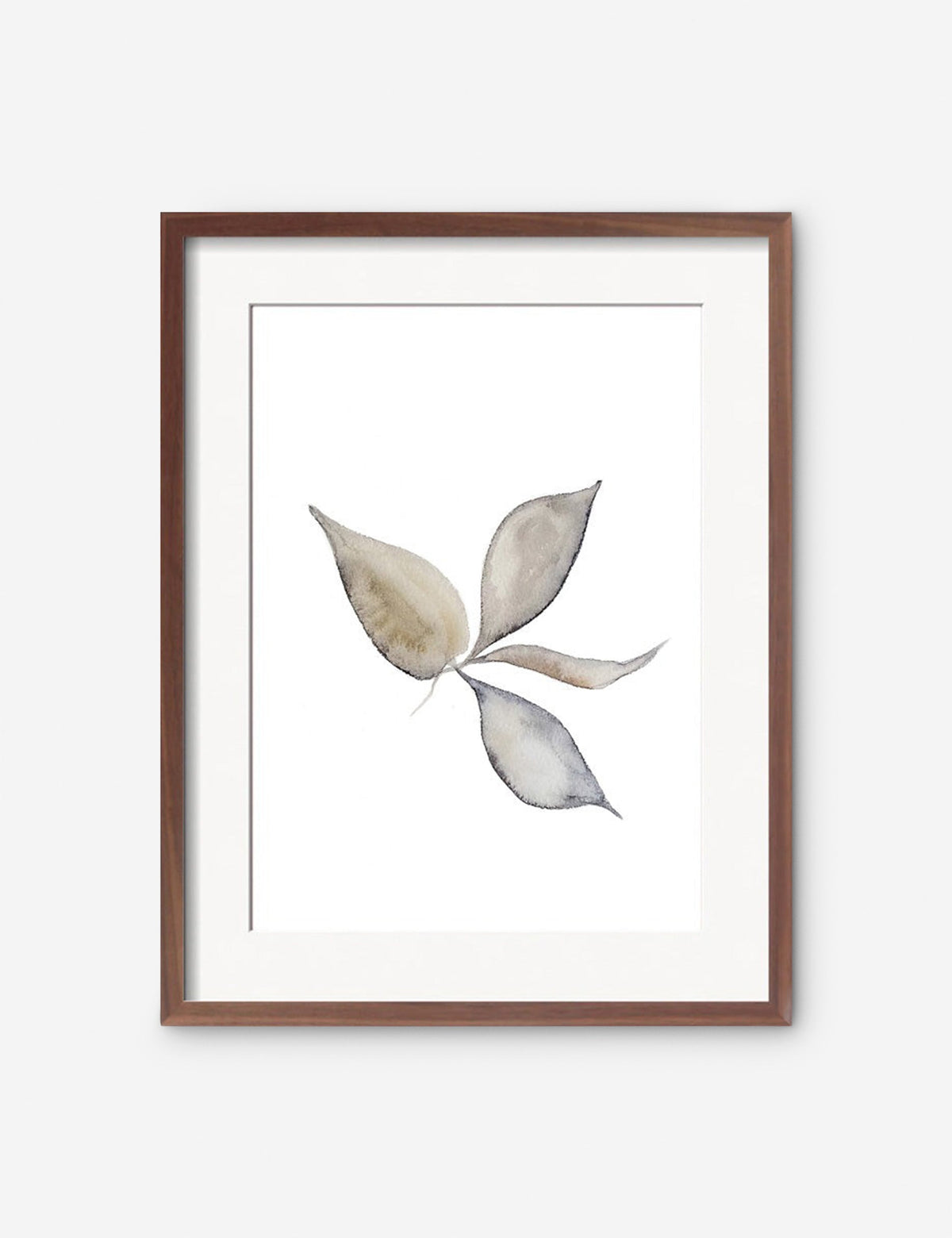 Faded Leaves Print by Céline Nordenhed