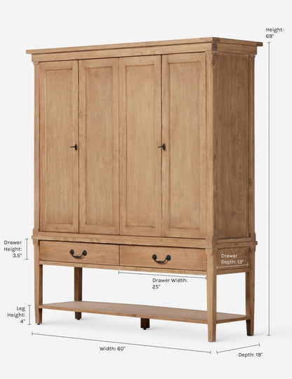 Chaperal Double Cabinet
