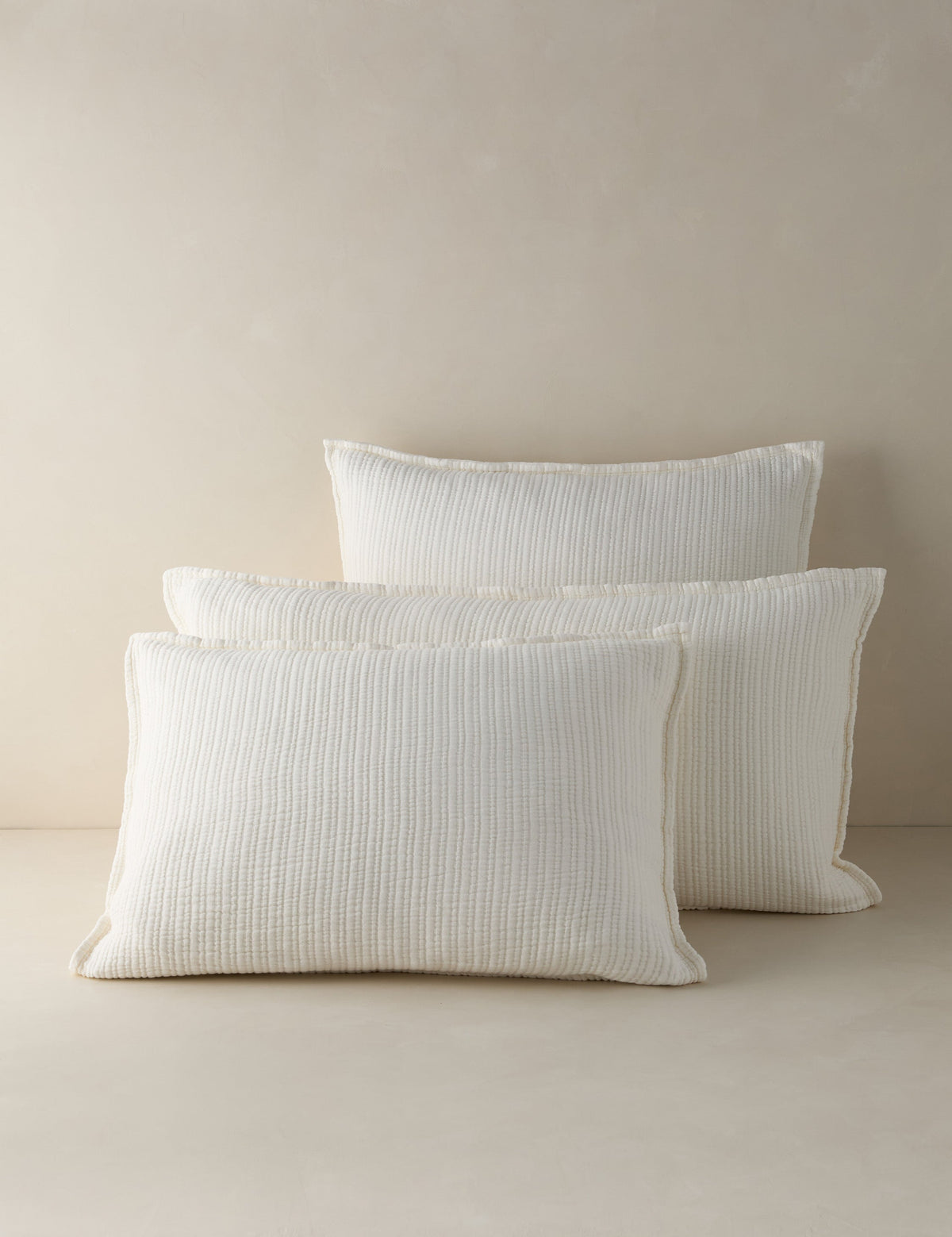 Chatham Cotton Matelasse Euro Sham by Pom Pom at Home