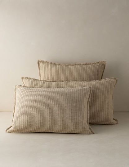 Chatham Cotton Matelasse Euro Sham by Pom Pom at Home