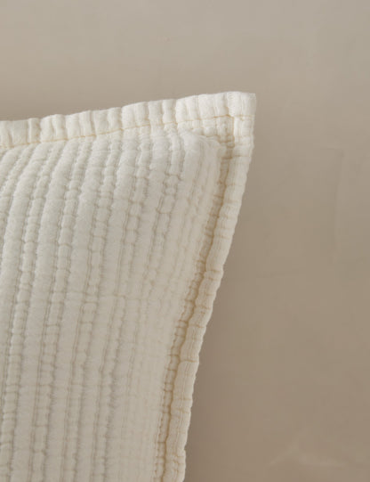 Chatham Cotton Matelasse Euro Sham by Pom Pom at Home