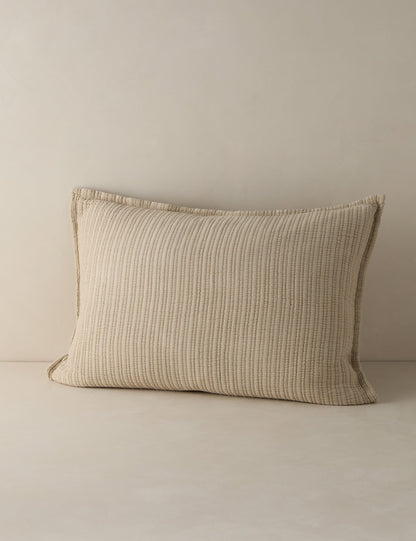 Chatham Cotton Matelasse Sham by Pom Pom at Home