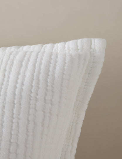 Chatham Cotton Matelasse Euro Sham by Pom Pom at Home