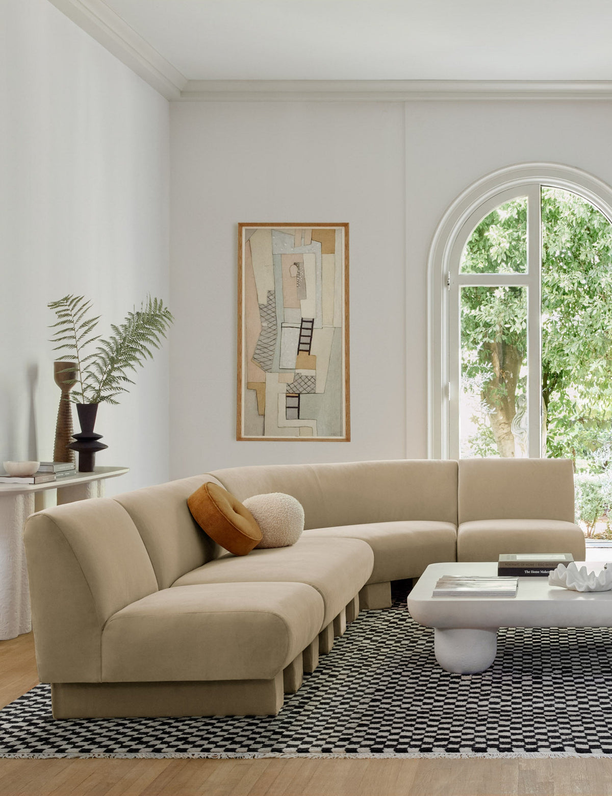 Lena Modular Sectional Sofa by Sarah Sherman Samuel