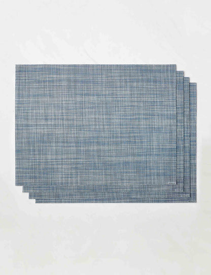Mini Basketweave Rectangle Placemat (Set of 4) by Chilewich