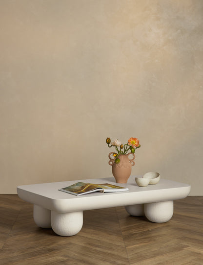 Clouded Rectangle Coffee Table by Sarah Sherman Samuel