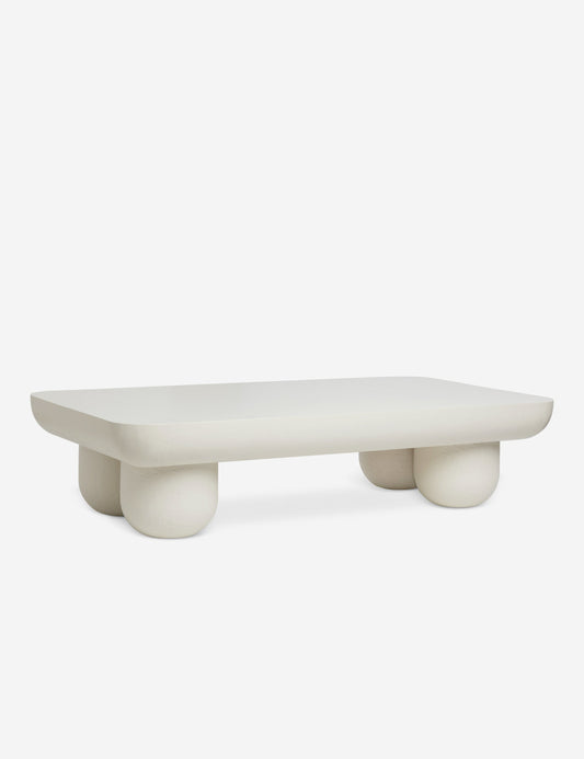 Clouded Rectangle Coffee Table by Sarah Sherman Samuel