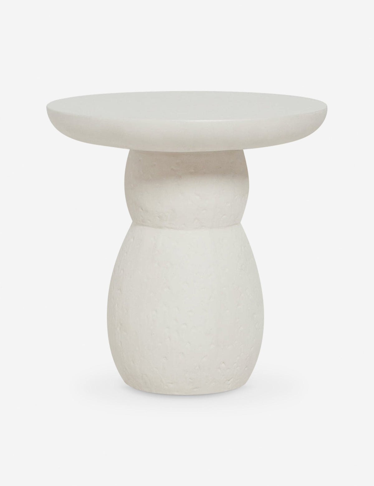 Clouded Round Side Table by Sarah Sherman Samuel