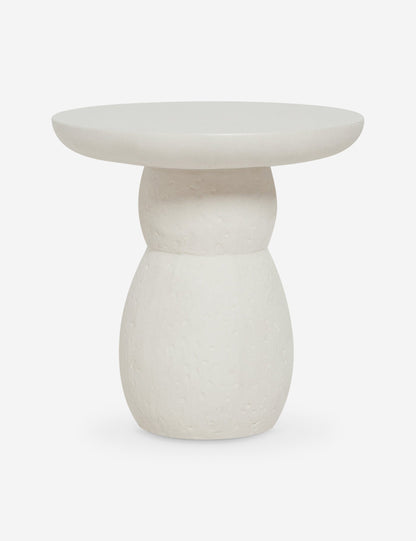 Clouded Round Side Table by Sarah Sherman Samuel
