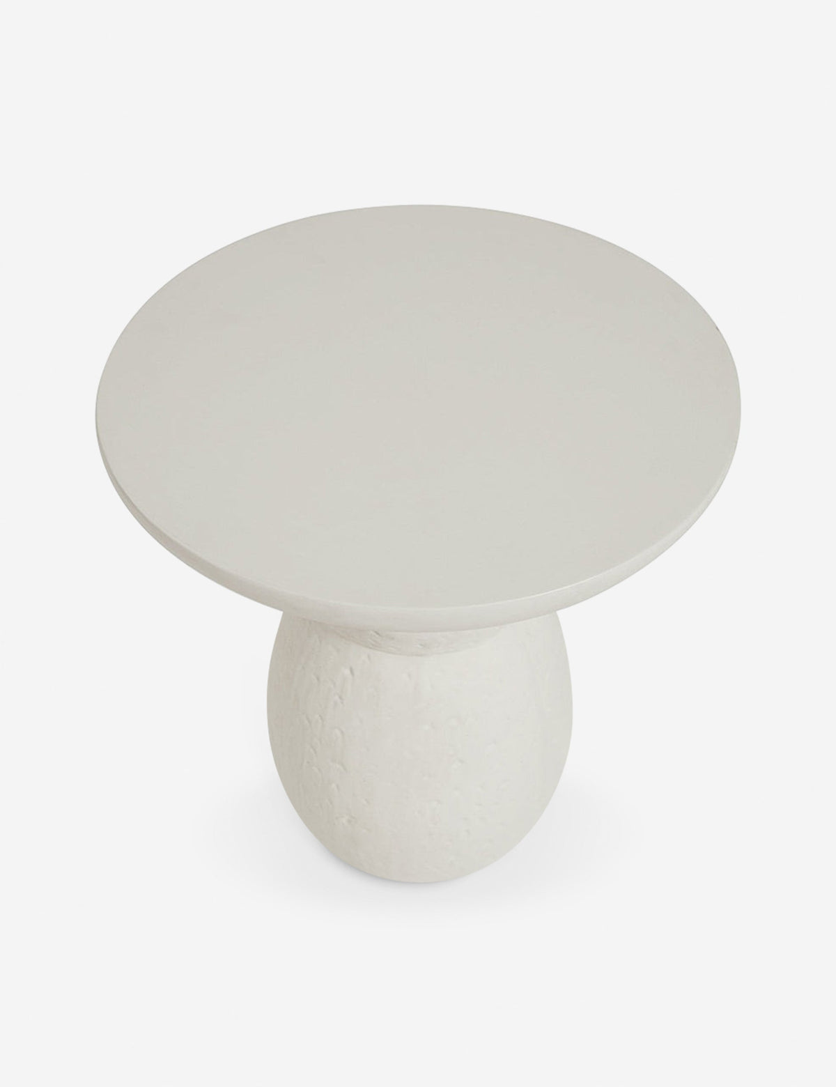 Clouded Round Side Table by Sarah Sherman Samuel