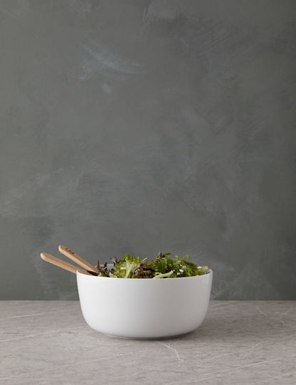 Dine Bowl + Oak Servers by LSA International