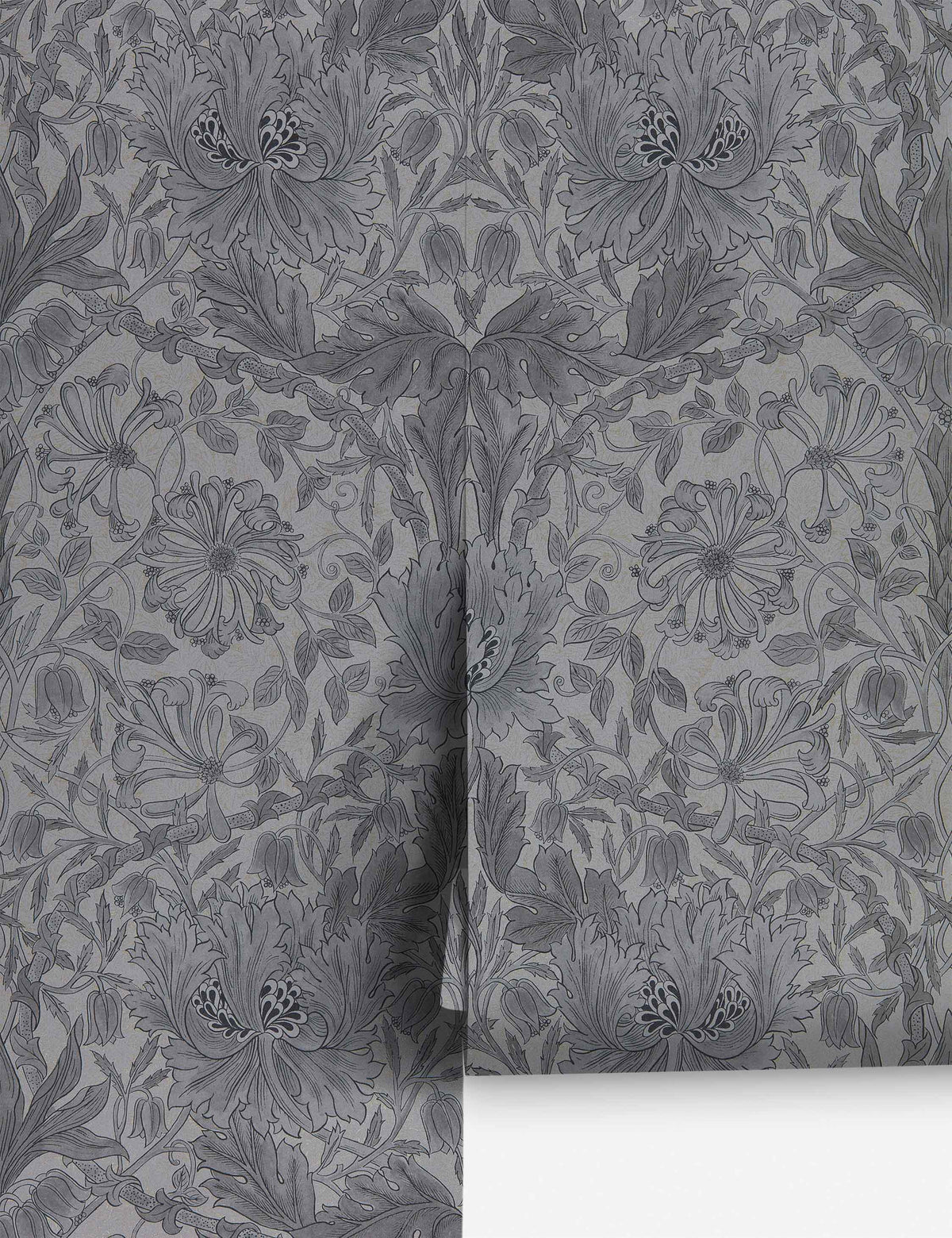 Pure Honeysuckle & Tulip Wallpaper by Morris & Co.
