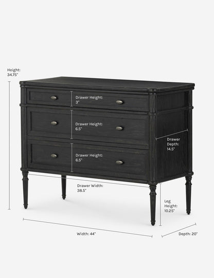 Delancey 3-Drawer Dresser