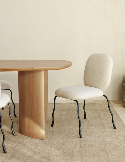 Open Box: May Dining Chair, Ivory by Eny Lee Parker