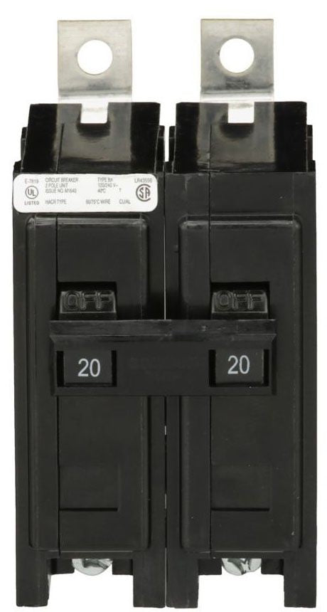 60 Amp Circuit 2 Pole Breaker Bolt-On, 240 Volt