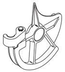 1-1/2" IMC Bending Shoe
