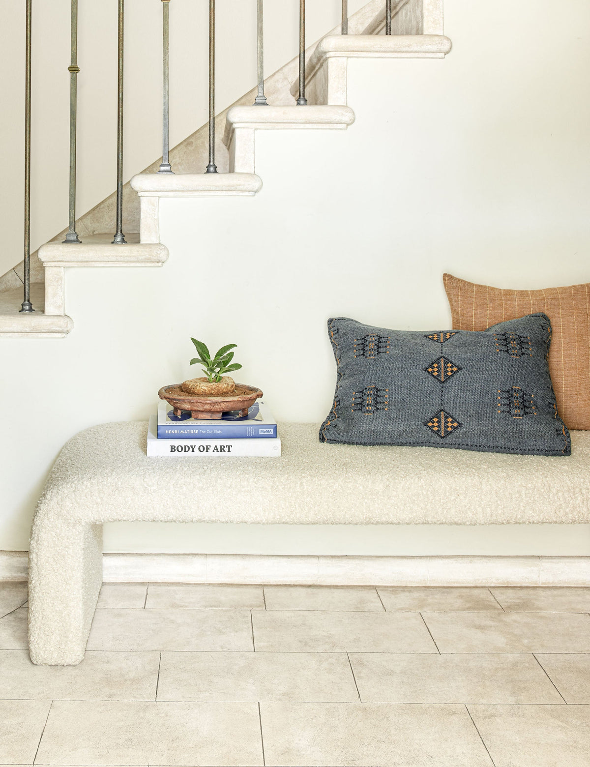 Indigo Lumbar Pillow