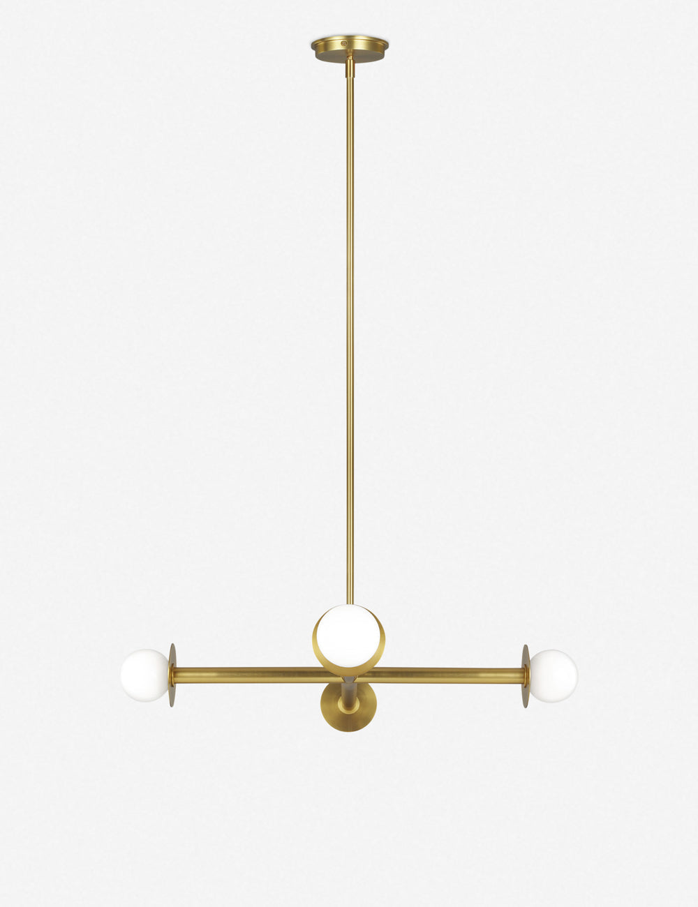 Nodes Wide Chandelier by Kelly Wearstler