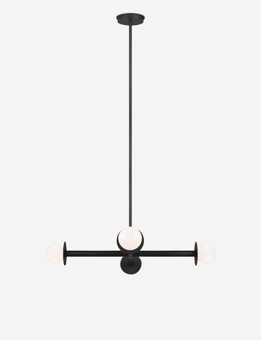 Nodes Wide Chandelier by Kelly Wearstler