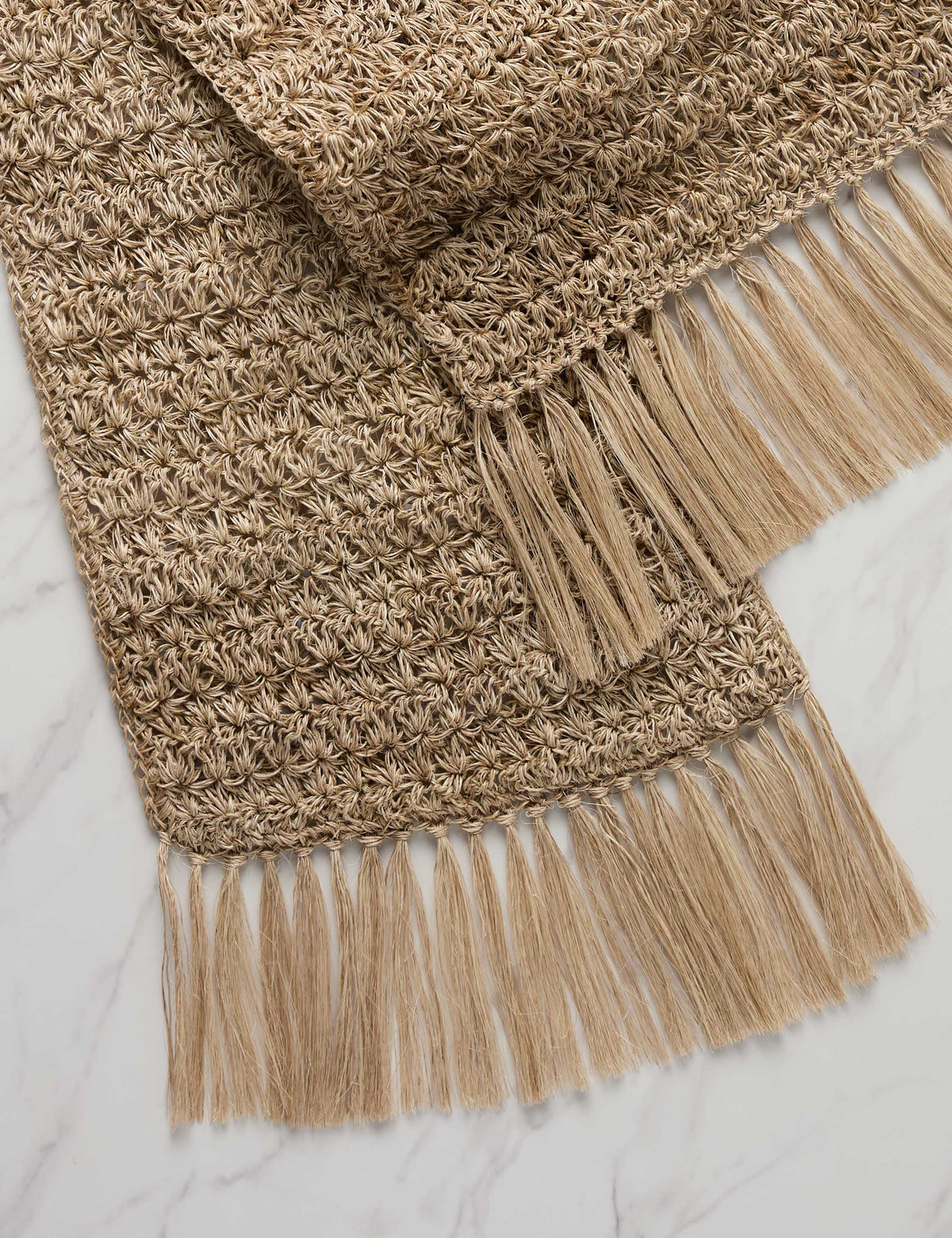 Fique Knots Table Runner by Tallo de Olivo