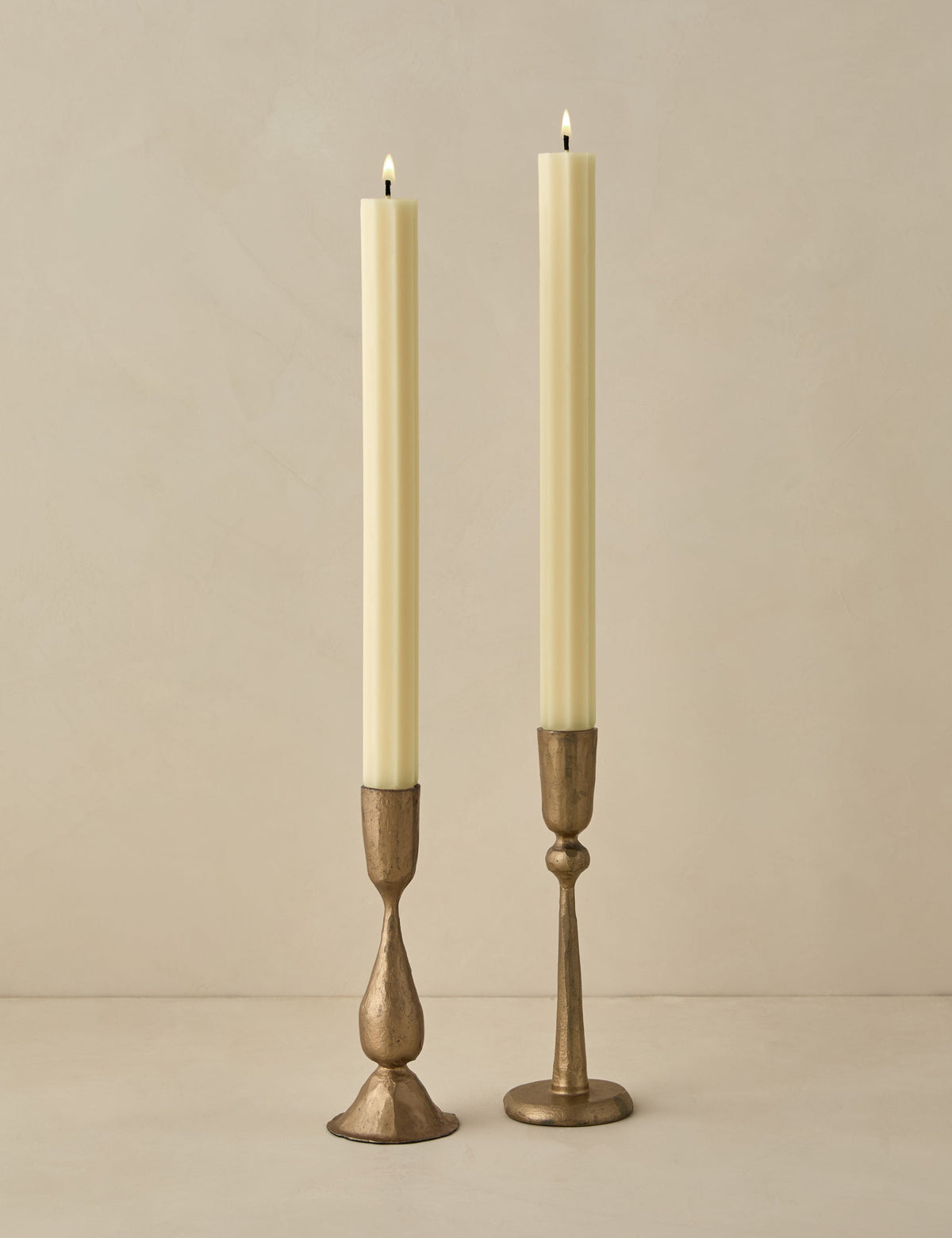 Fluted Church Taper (Set of 2) by Greentree Home