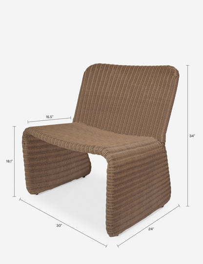 Alisha Outdoor Accent Chair