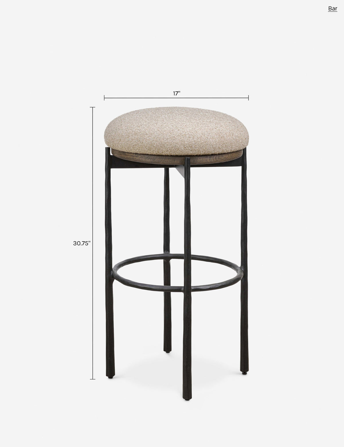 Matthams Bar and Counter Swivel Stool