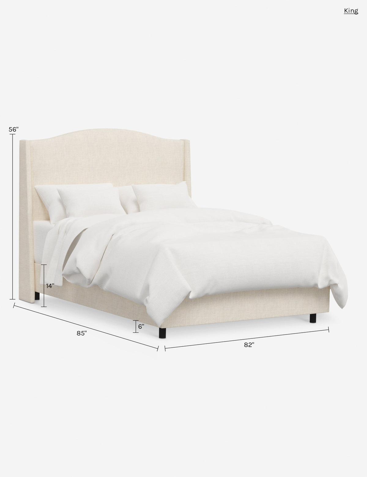 Adara Camelback Bed