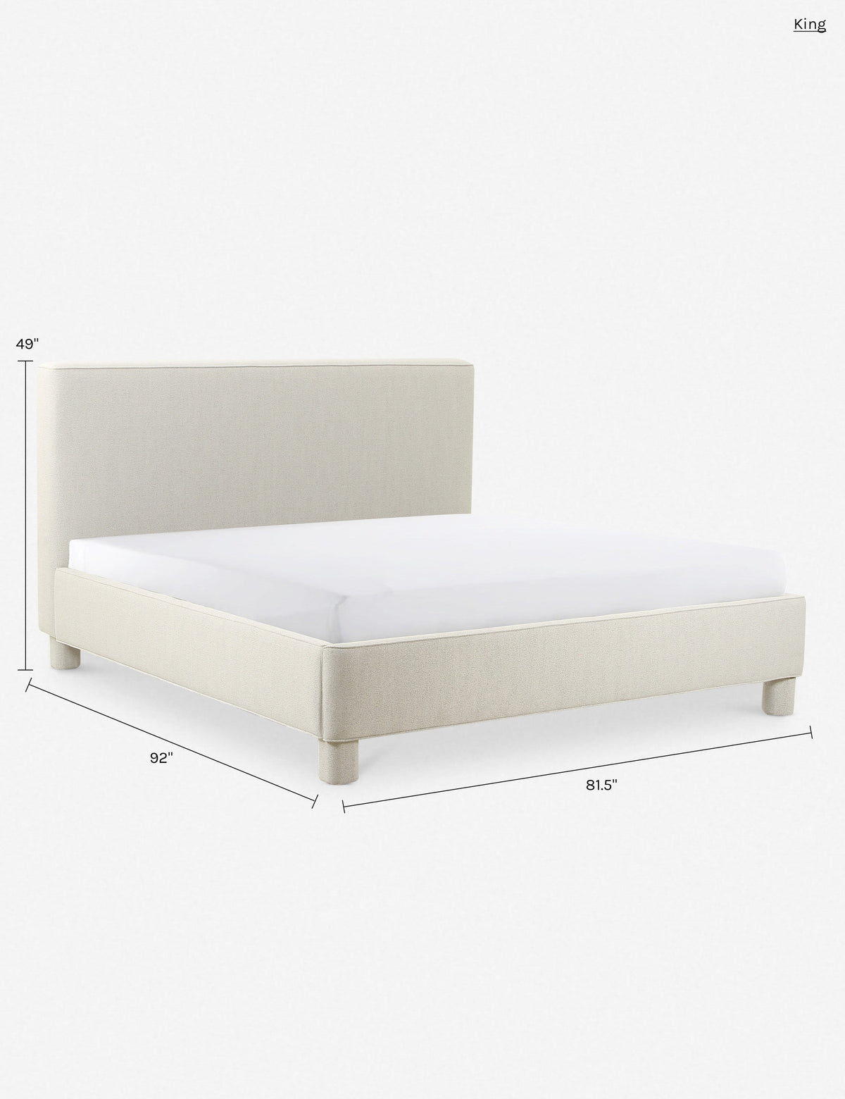 Asner Platform Bed