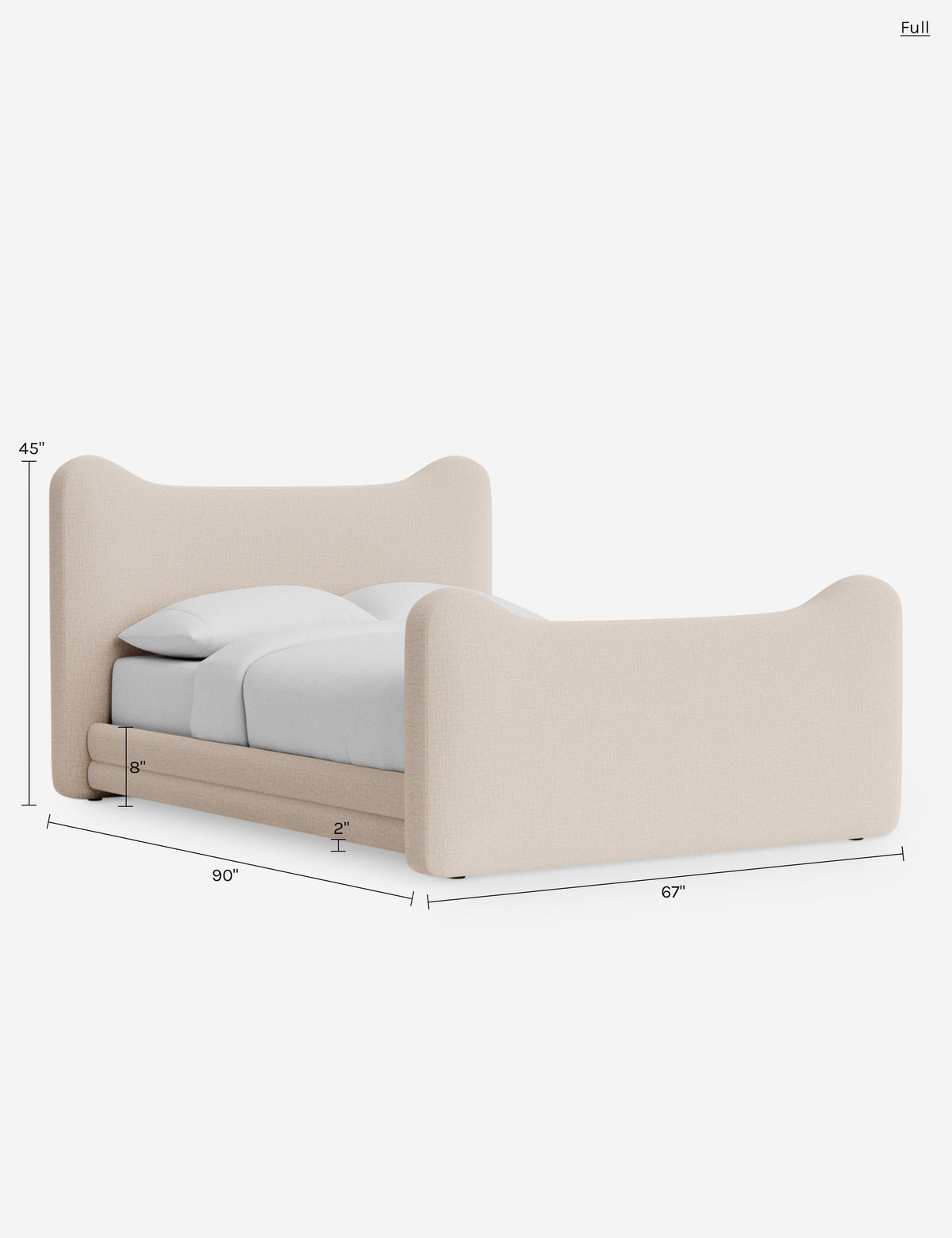 Briar Platform Bed by Sarah Sherman Samuel
