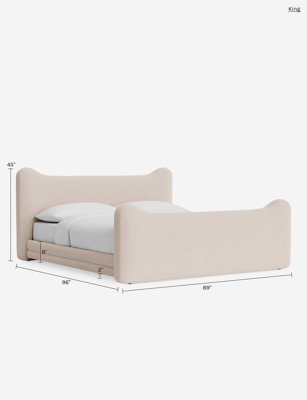 Briar Platform Bed by Sarah Sherman Samuel
