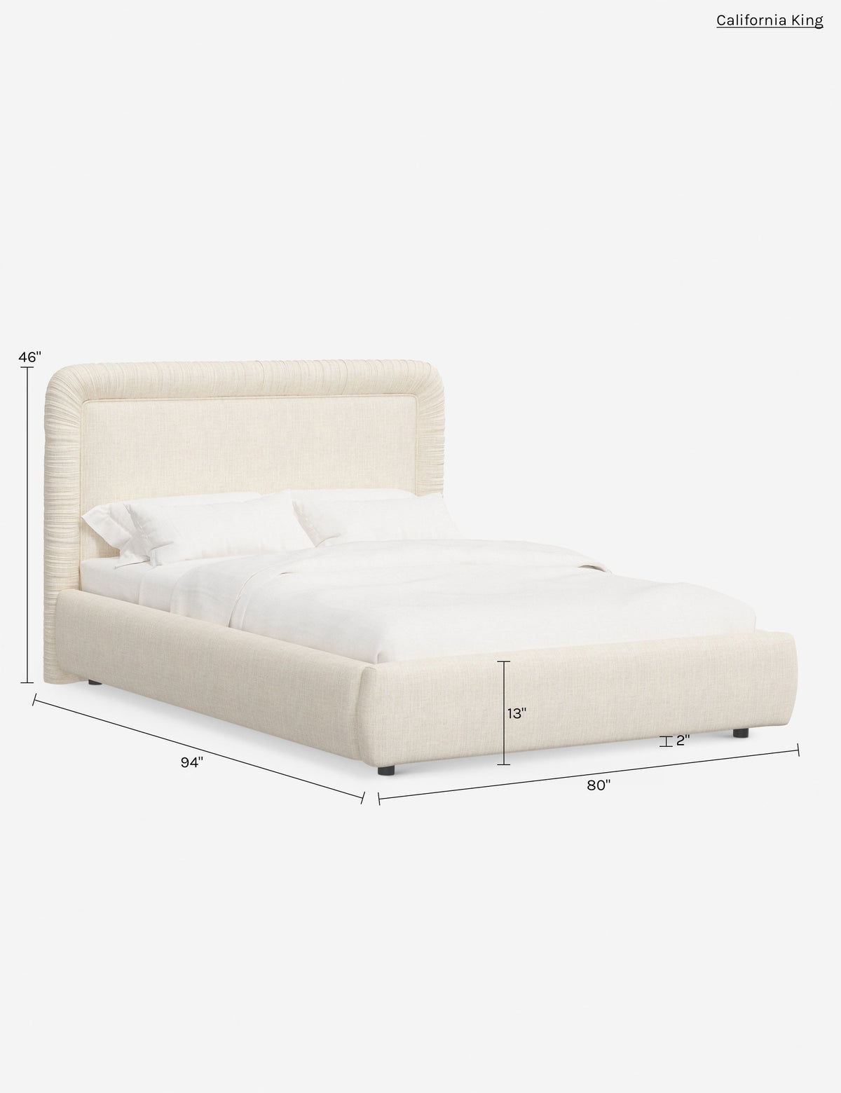 Courtet Platform Bed