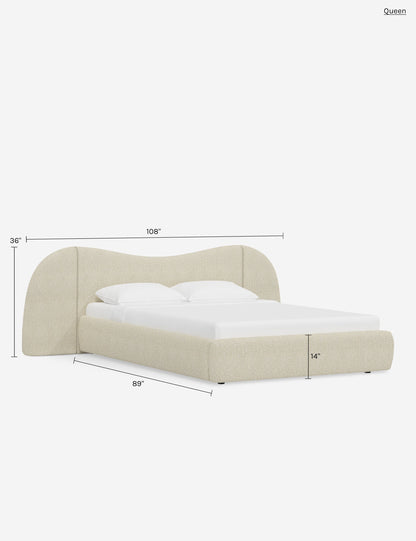 Gladys Extended Headboard Platform Bed by Sarah Sherman Samuel